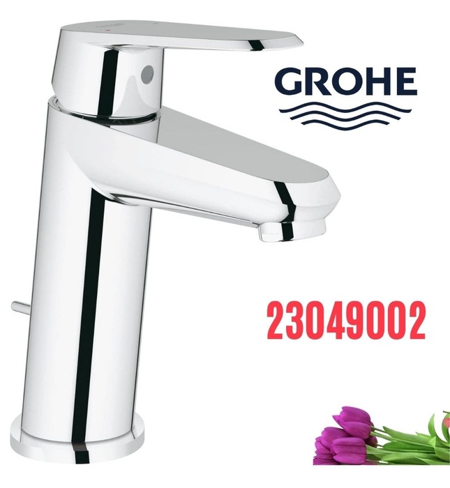 Vòi Lavabo 1 Chân Thâp Gắn Chậu Eurodisc Cosmopolitan Grohe 23049002
