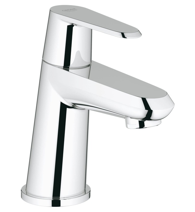 Vòi lavabo nóng lạnh 1 chân thấp gắn chậu Grohe 23051002