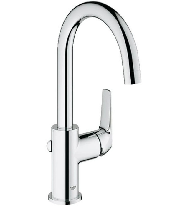Vòi lavabo nóng lạnh dấu hỏi 1 chân gắn chậu GROHE 23086000