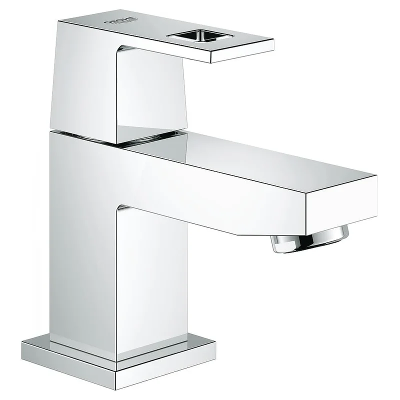 Vòi lavavo nóng lạnh vuông 1 chân thấp gắn chậu GROHE 23137000