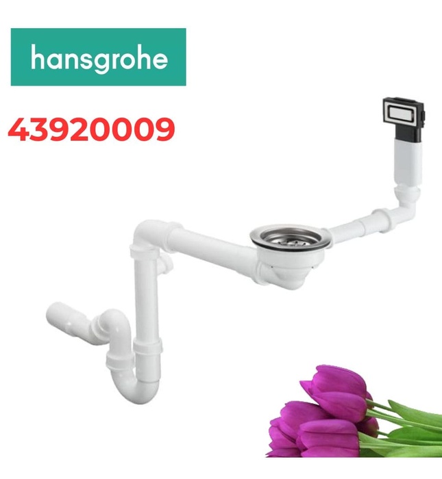 Xi phông chậu rửa bát Hansgrohe 43920009