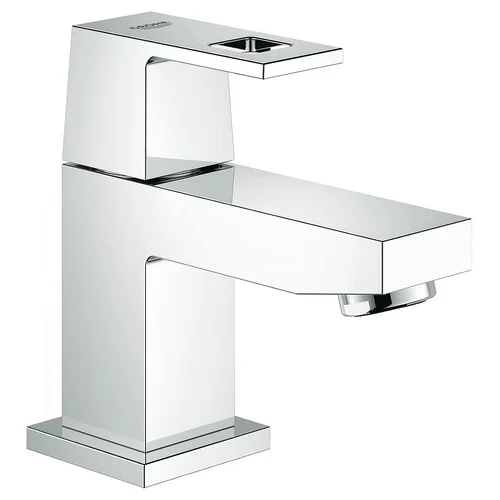 Vòi lavavo nóng lạnh vuông 1 chân thấp gắn chậu GROHE 23137000