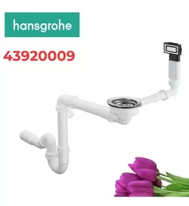 Xi phông chậu rửa bát Hansgrohe 43920009