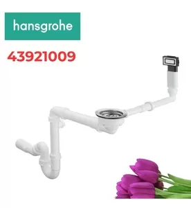 Xi phông chậu rửa bát Hansgrohe 43921009