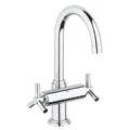 Vòi chậu nóng lạnh 1 chân gắn chậu cao Grohe 21019000