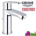 Vòi lavabo nóng lạnh 1 chân thấp gắn chậu GROHE 23037002