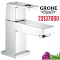 Vòi lavavo nóng lạnh vuông 1 chân thấp gắn chậu GROHE 23137000