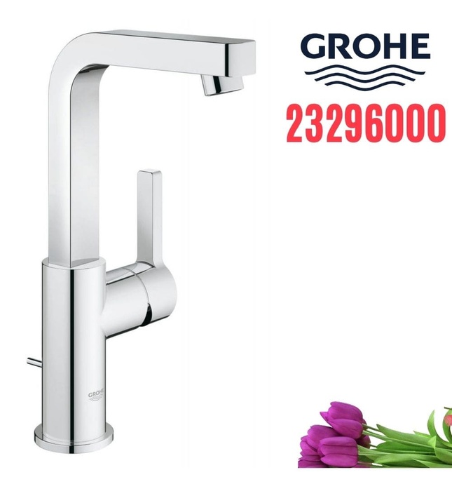 Vòi lavabo nóng lạnh 1 chân gắn chậu Grohe 23296000
