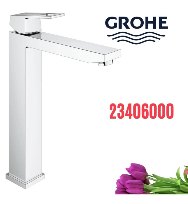 Vòi lavabo nóng lạnh 1 chân cao gắn chậu GROHE 23406000