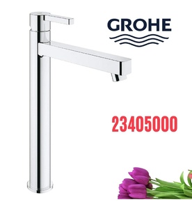 Vòi lavabo nóng lạnh 1 chân cao gắn chậu Grohe 23405000