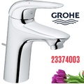 Vòi lavabo nóng lạnh 1 chân thấp gắn chậu GROHE 23374003