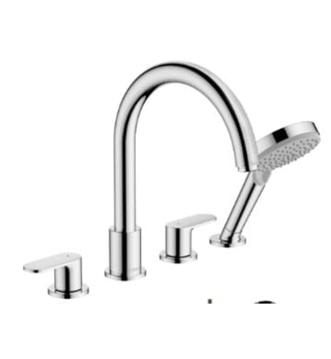 BỘ TRỘN BỒN TẮM 4 Lỗ HANSGROHE 71441007