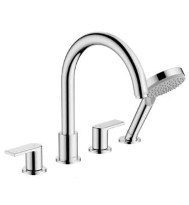 BỘ TRỘN BỒN TẮM 4 Lỗ HANSGROHE 71451007