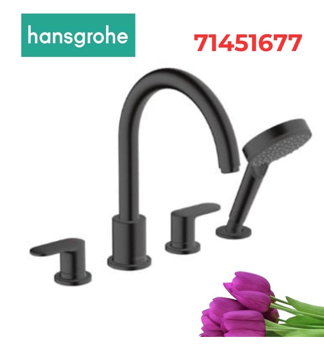 BỘ TRỘN BỒN TẮM 4 Lỗ HANSGROHE 71451677
