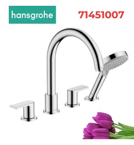 BỘ TRỘN BỒN TẮM 4 Lỗ HANSGROHE 71451007