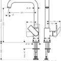 Vòi Bếp Nóng Lạnh Hansgrohe 71858007