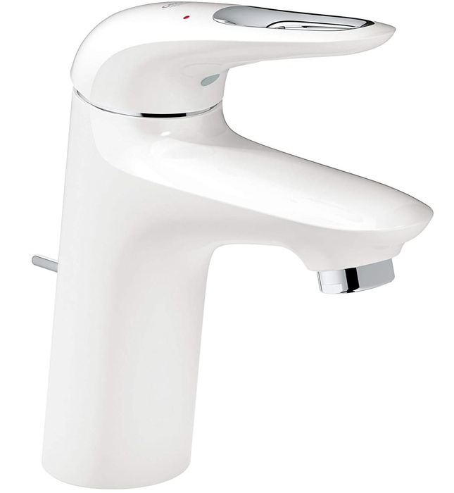 Vòi chậu lavabo nóng lạnh 1 chân thấp gắn chậu Grohe 23374LS3