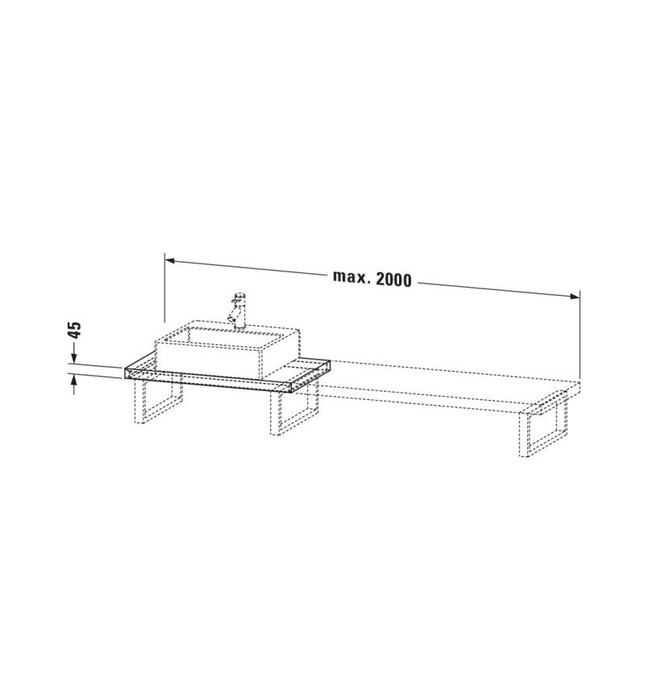 Chậu Rửa Lavabo Có Điều Khiển Duravit BR100C09191