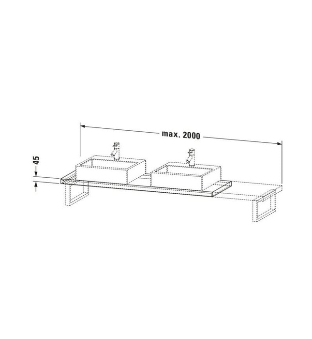 Chậu Rửa Lavabo Có Điều Khiển Duravit BR101C03030