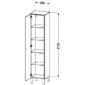 Tủ Để Đồ Nhà Vệ Sinh Duravit BR1330L1049