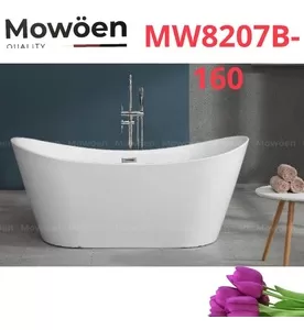 Bồn tắm đặt sàn 1.6m Mowoen MW8207B-160 