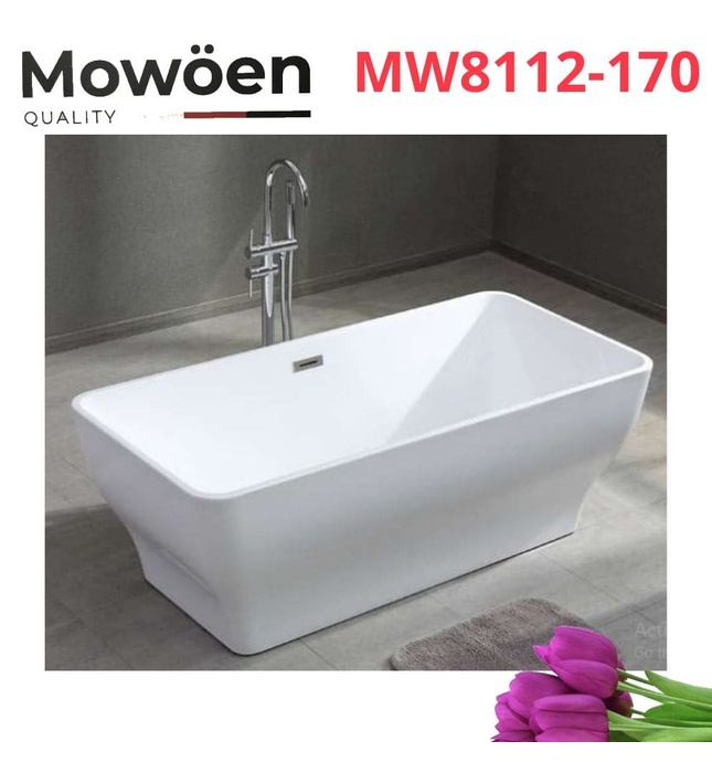 Bồn tắm đặt sàn 1.7m Mowoen MW8112-170