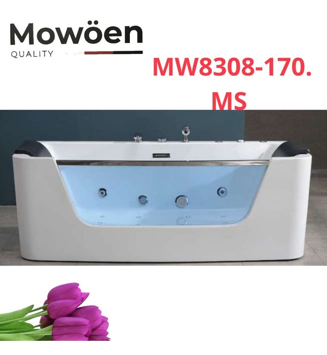 Bồn tắm đặt sàn massage 1.7m Mowoen MW8308-170.MS 