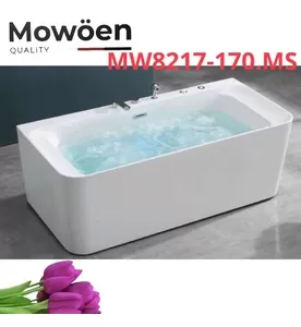 Bồn tắm đặt sàn massage 1.7m Mowoen MW8217-170.MS 