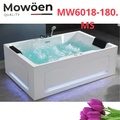 Bồn tắm đặt sàn massage Mowoen MW6018-180.MS