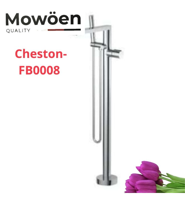 Vòi xả bồn tắm đặt sàn Mowoen Cheston-FB0008