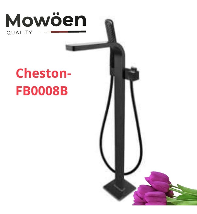 Vòi xả bồn tắm đặt sàn Mowoen Cheston-FB0008B