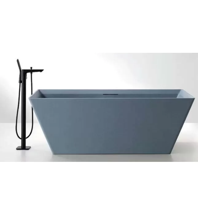 Bồn Tắm Mô Phỏng Đá Tự Nhiên Đặt Sàn 1.7m Mowoen MW001-Matt Gray 