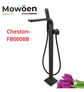 Vòi xả bồn tắm đặt sàn Mowoen Cheston-FB0008B