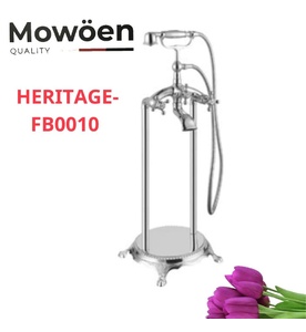Vòi xả bồn tắm đặt sàn Mowoen HERITAGE-FB0010