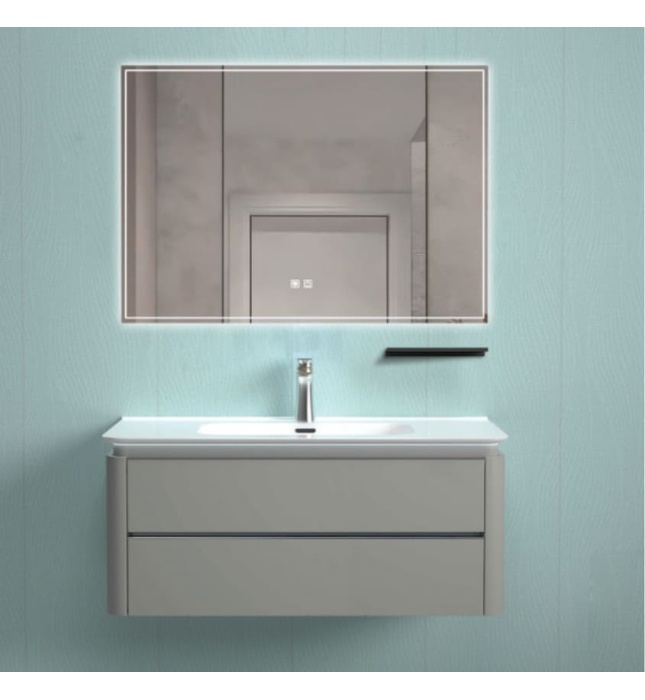 Bộ tủ chậu cao cấp đèn Led Mowoen MW6632R-80