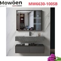 Bộ tủ chậu cao cấp đèn Led Mowoen MW6630-100SB