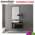 Bộ tủ chậu cao cấp đèn Mowoen MW6801S-80B