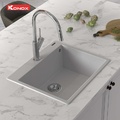 Chậu rửa bát 1 hố đá  Konox Ruvita 680 White Silver Italy