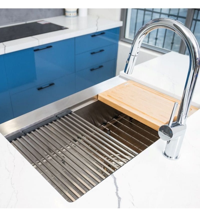 Chậu rửa bát âm đúc 1 hố Konox KN8051AS Retta