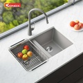Chậu rửa bát Konox Granite Sink Veloci 760D – Grey