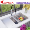 Chậu rửa bát Konox Workstation Sink – Topmount Sink KN8651TD Dekor