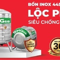 Bồn nước Lộc Phát Inox 445NF Sơn Hà Xanh 5000L nằm SHG68 5000N F1420