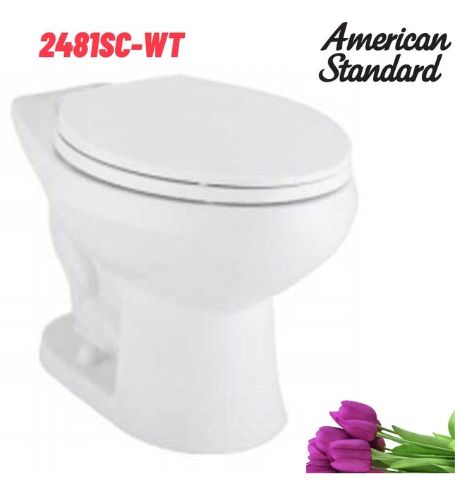 Bồn Cầu Van Xả Trực Tiếp American Standard 2481SC-WT