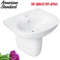 Chậu rửa treo tường chân lửng American Standard VF-0947+VF-0741