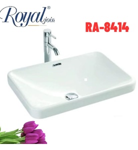 Chậu rửa vuông bán âm Royal Join RA-8414