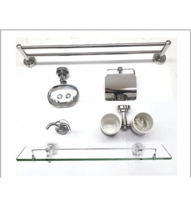 Bộ phụ kiện phòng tắm 6 mon Royal Join RA-605