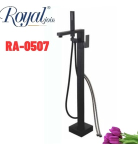 Sen cây đặt sàn cho bồn tắm màu đen Royal Join RA-0507