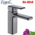 Vòi chậu lavabo 1 lỗ nóng lạnh màu ghi Royal RA-9249