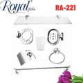 Bộ phụ kiện phòng tắm 6 món Royal Join RA-221