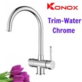 Vòi rửa bát 3 đường nước Konox Trim-Water Chrome